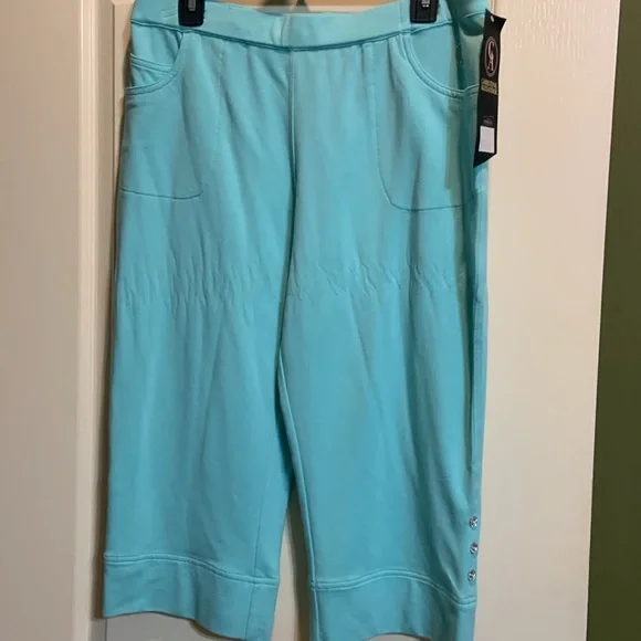 Aqua Embellished Zip-Up Hoodie - Picture 4 of 7